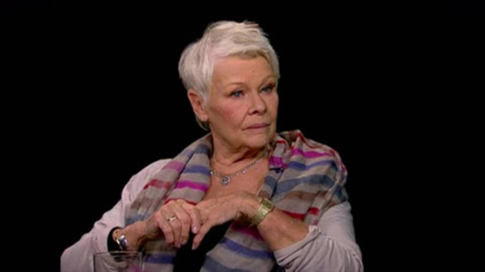 Judy Dench In A Studio