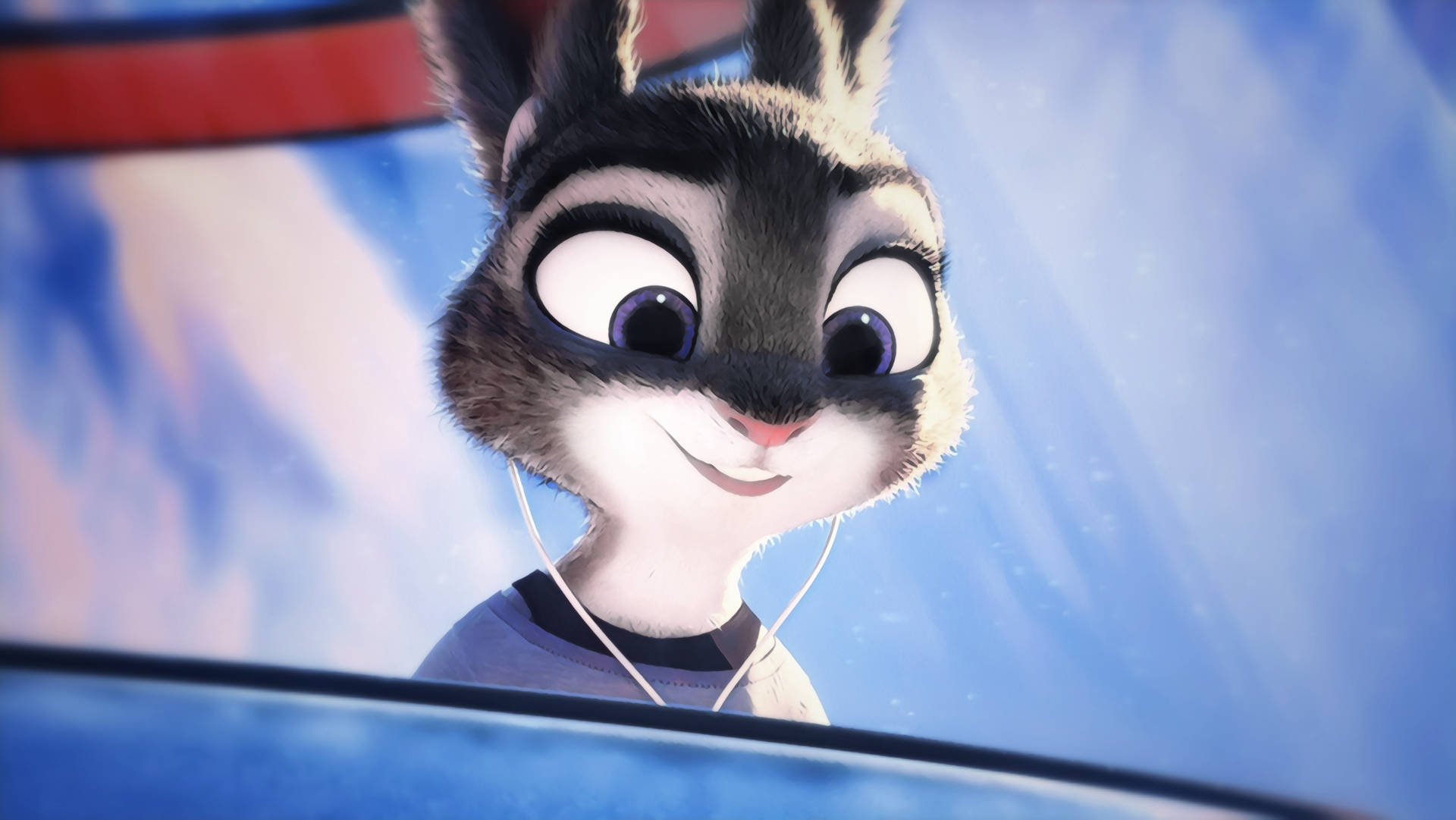 Judy Hopps Looking Down Background