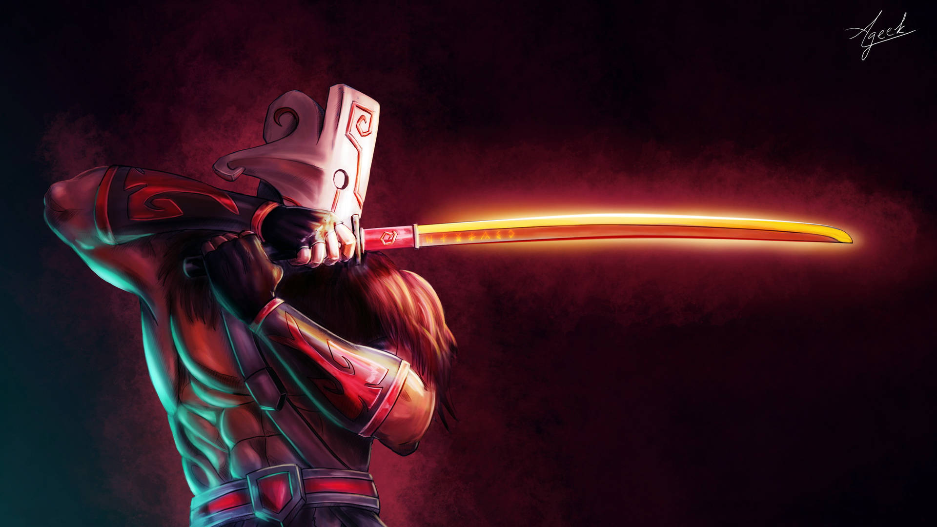 Juggernaut Blade Fury Dota 2 Desktop Background