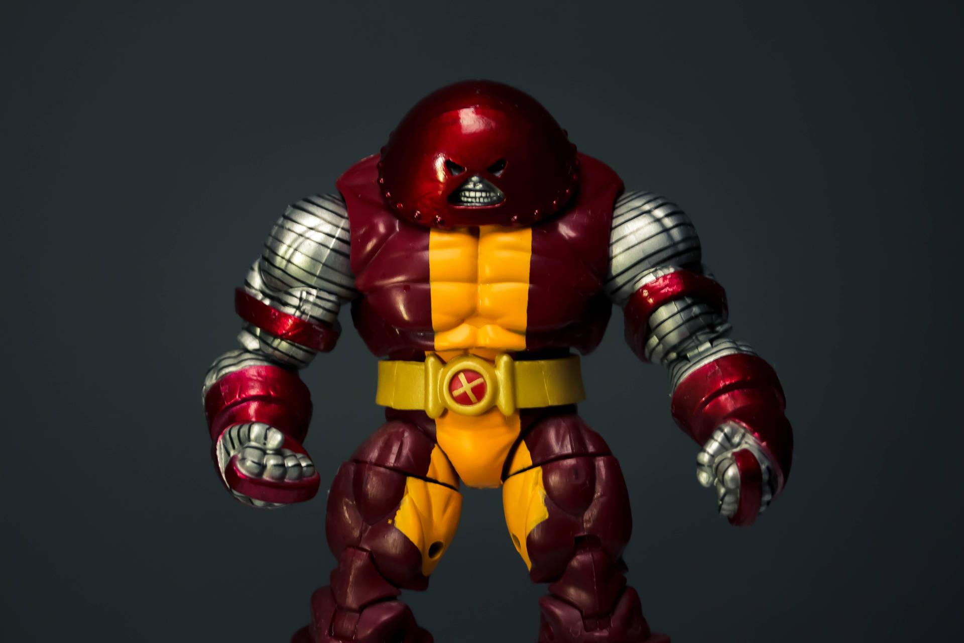 Juggernaut Red Yellow Armor Background