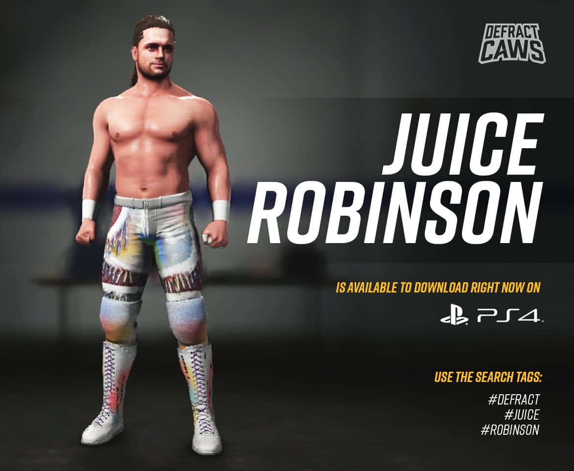 Juice Robinson Defract Poster Background