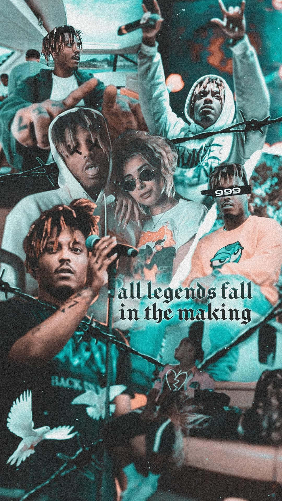 Juice Wrld: A Talented Artist Whose Words Touched The Hearts Of Many. Background