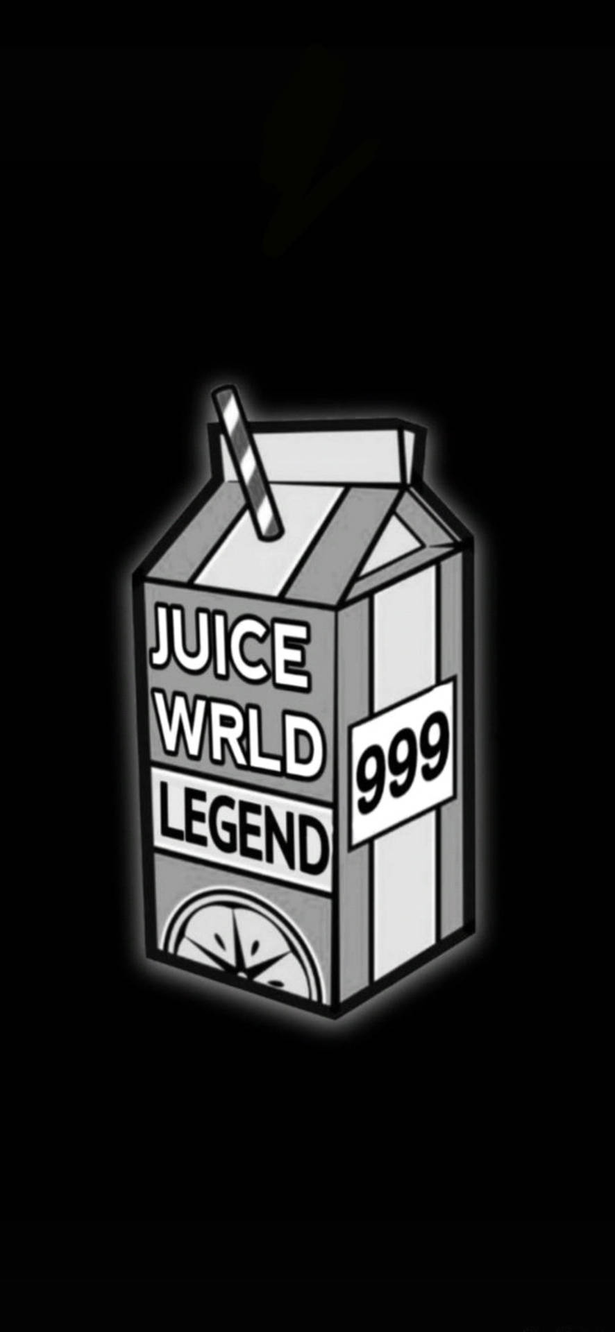 Juice Wrld Cartoon Box Background