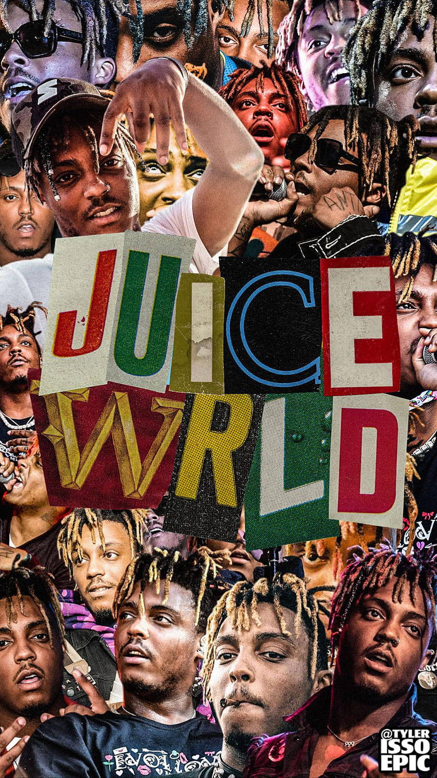 Juice Wrld Cut-out Phone Background