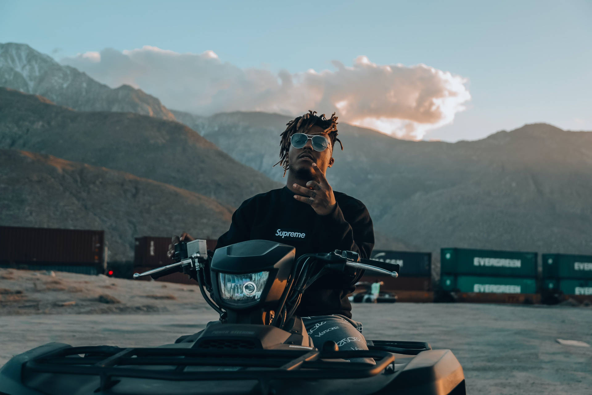 Juice Wrld Desktop Motorbike