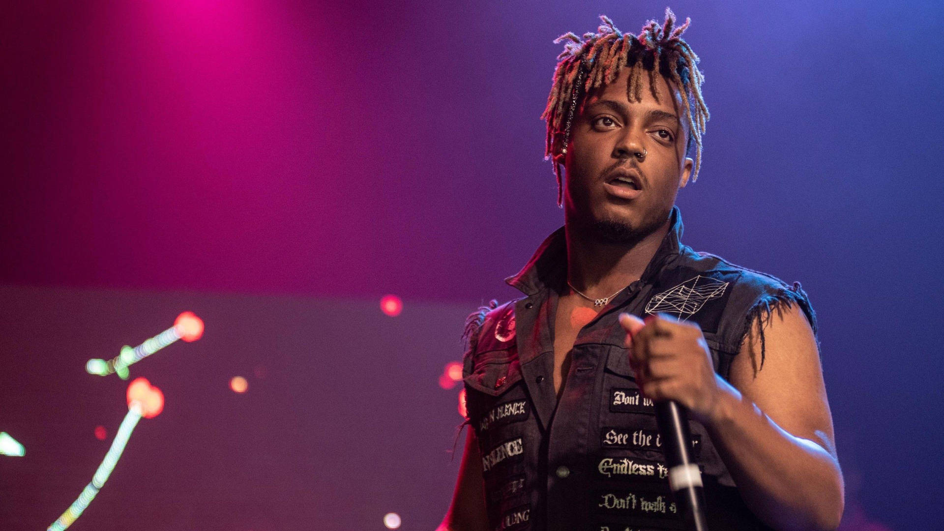 Juice Wrld Desktop On Stage