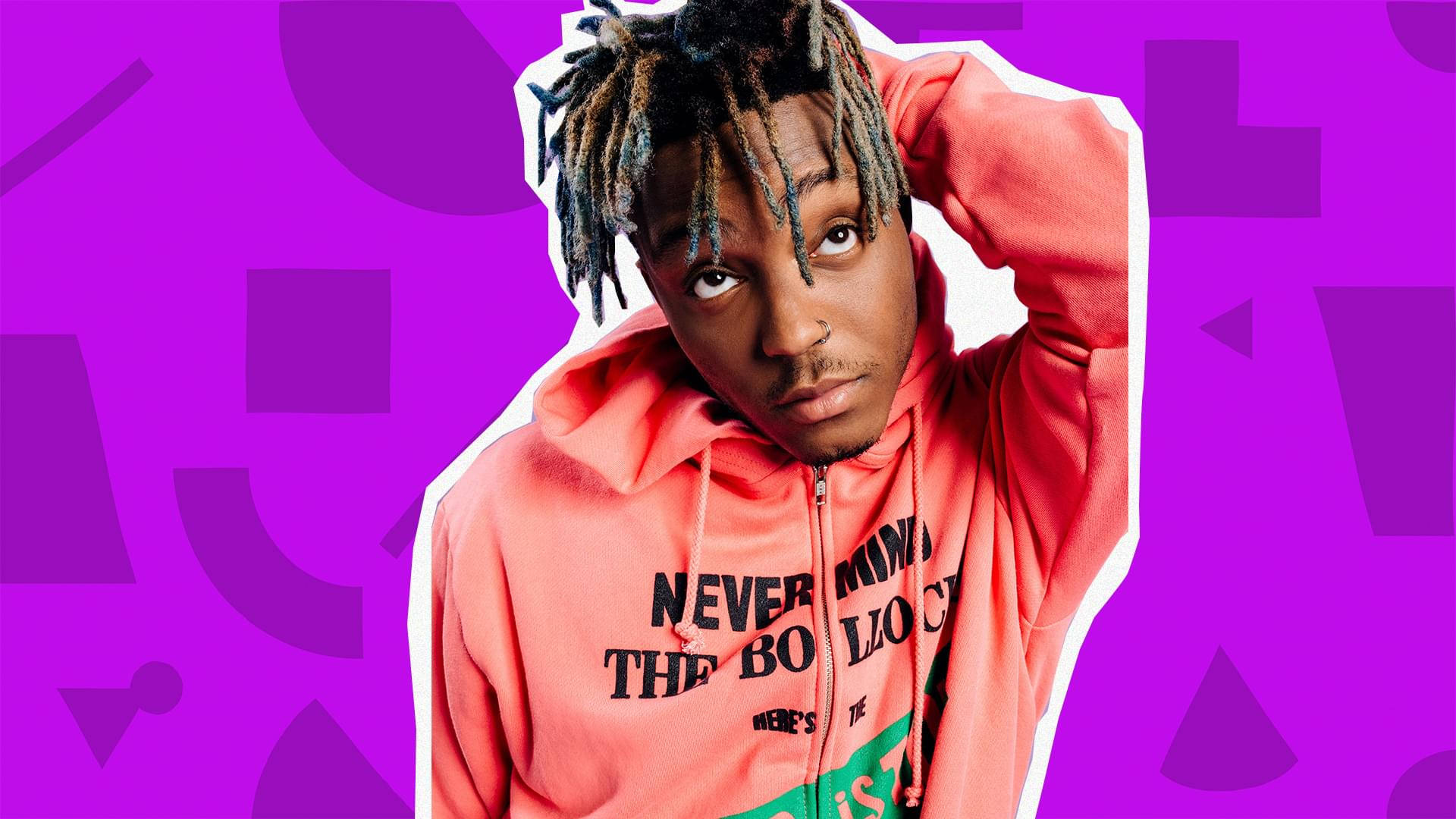 Juice Wrld Desktop Purple Background