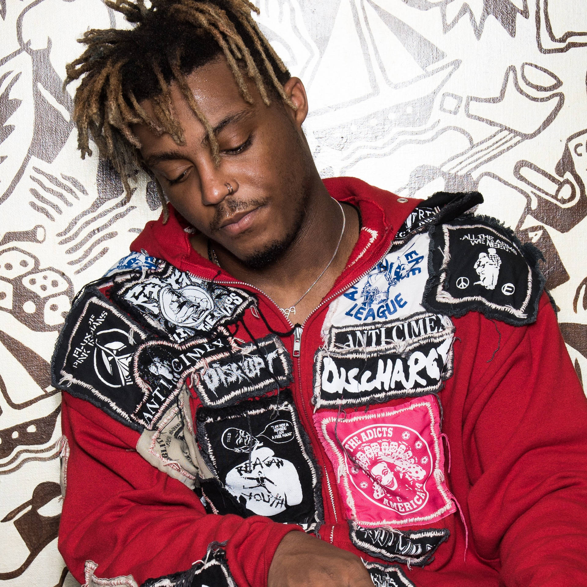 Juice Wrld Patchwork Jacket