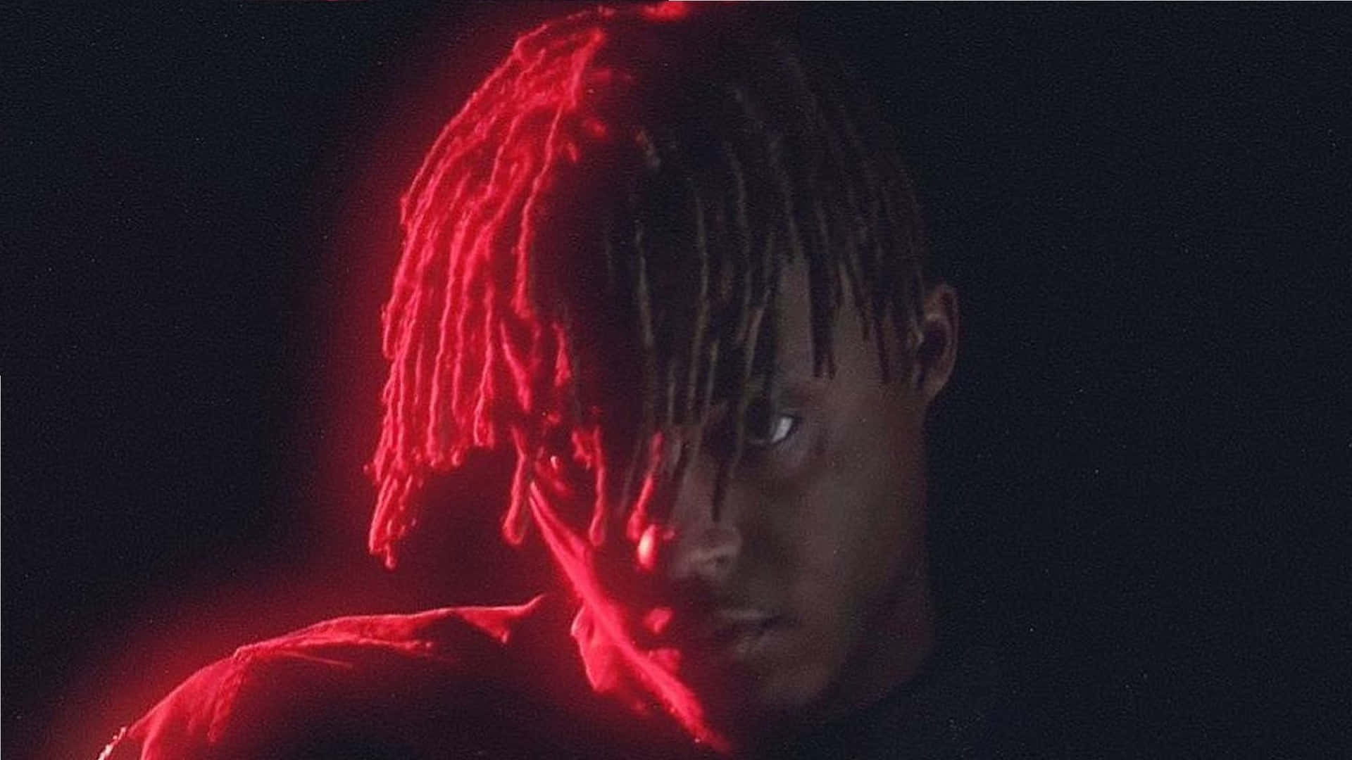 Juice Wrld Performing An Electrifying Live Show Background