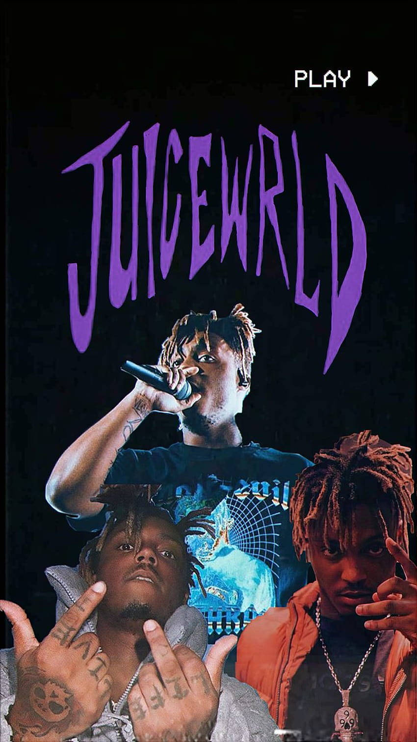 Juice Wrld Phone 850 X 1511 Background