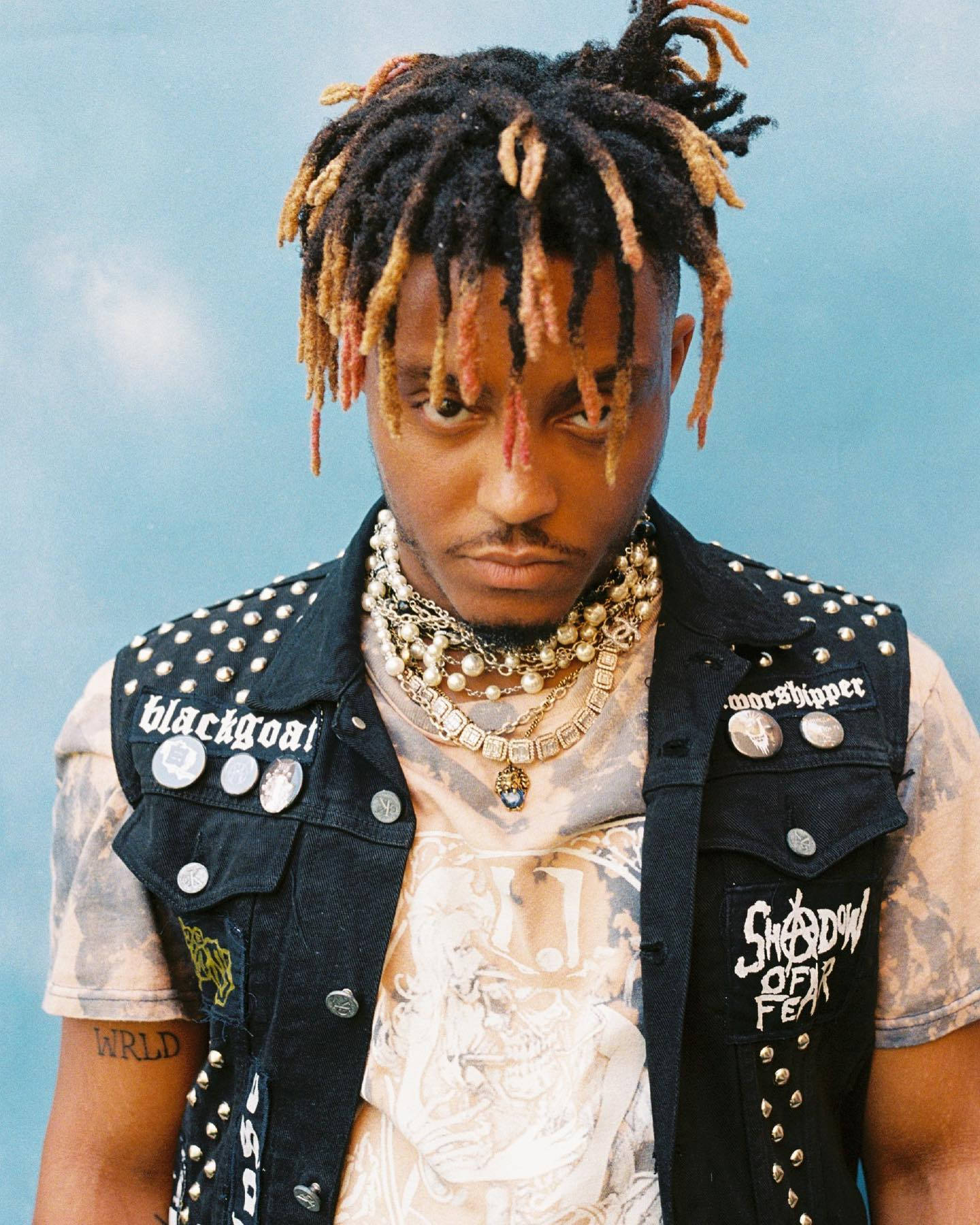 Juice Wrld Punk Style Pfp Background