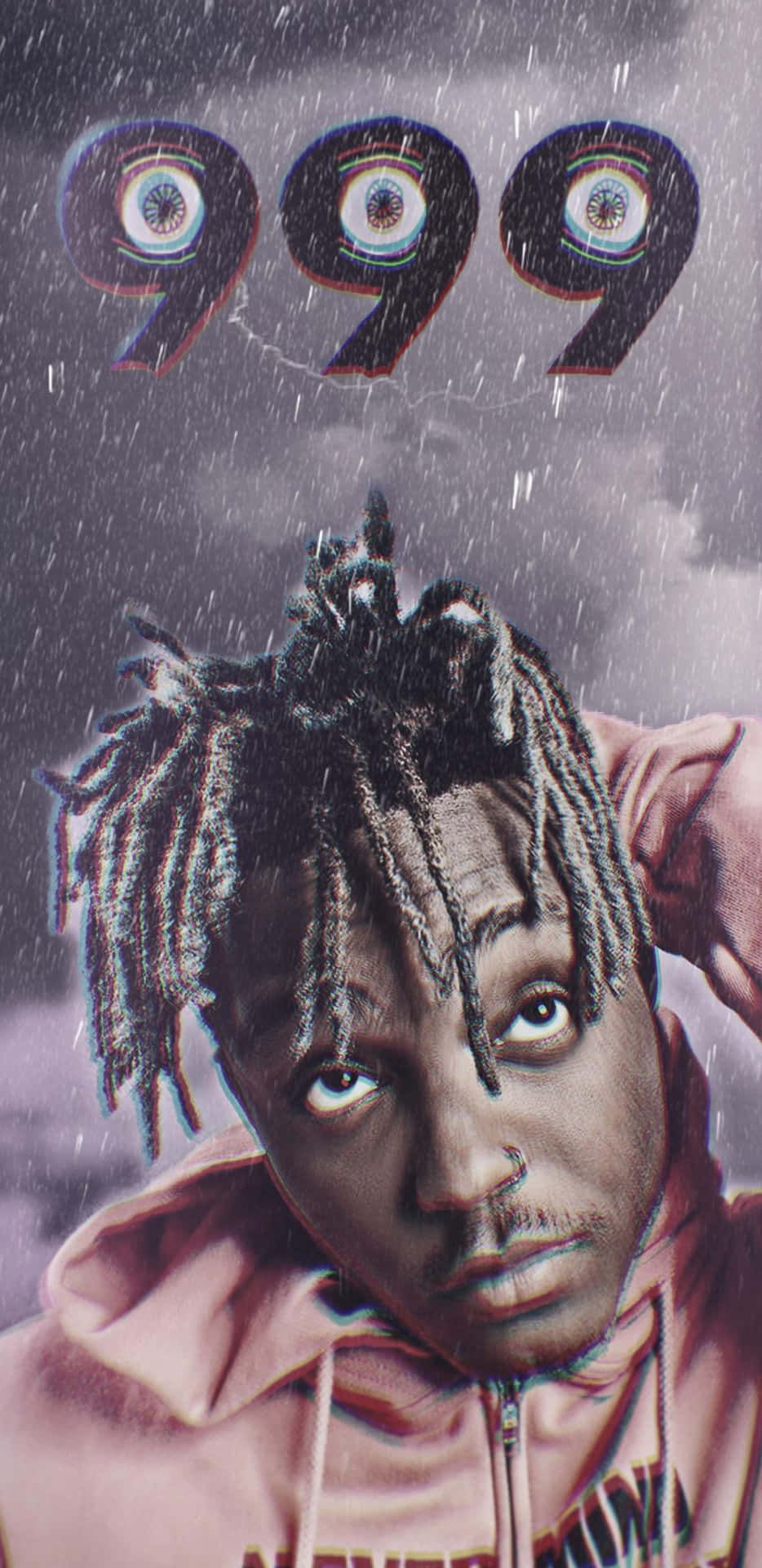 Juice Wrld's Thought-provoking Art Background