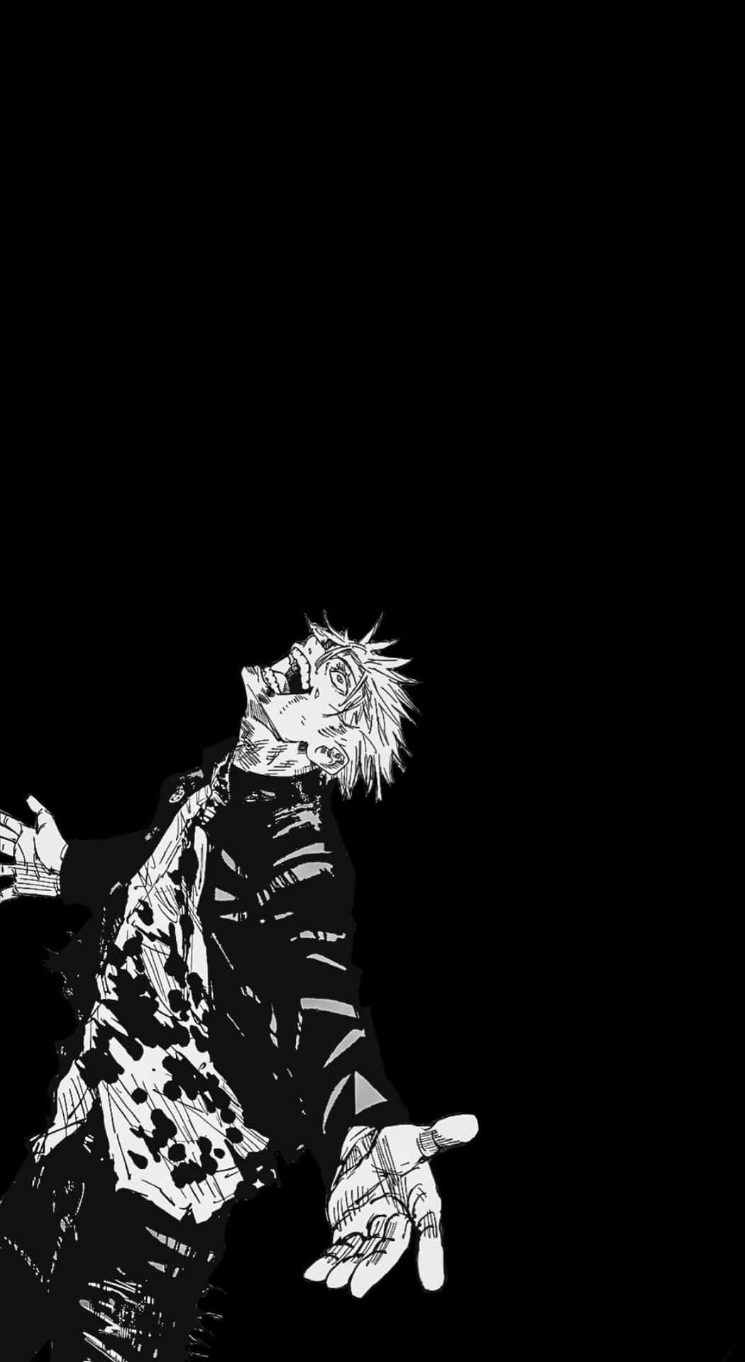 Jujutsu Kaisen Gojo Satoru Aesthetic Manga Background