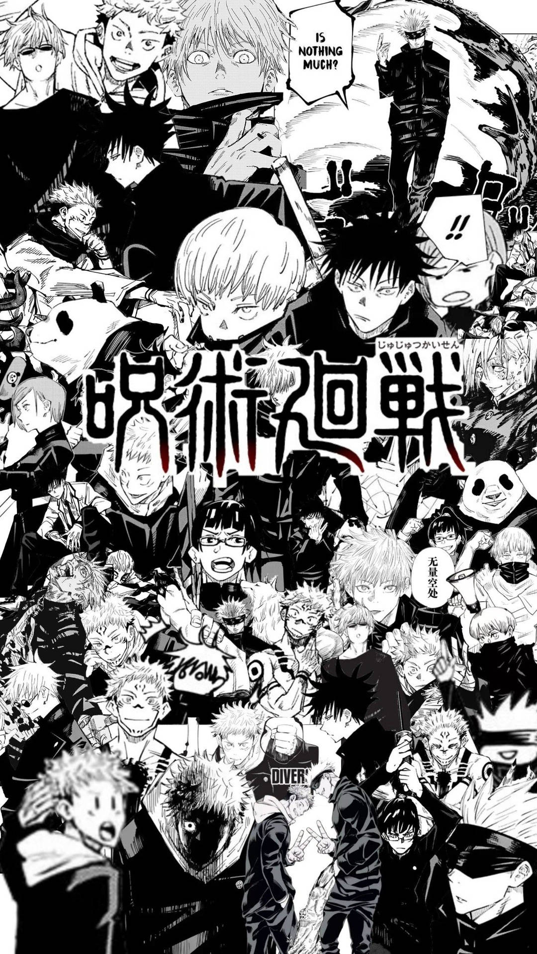 Jujutsu Kaisen Manga Background