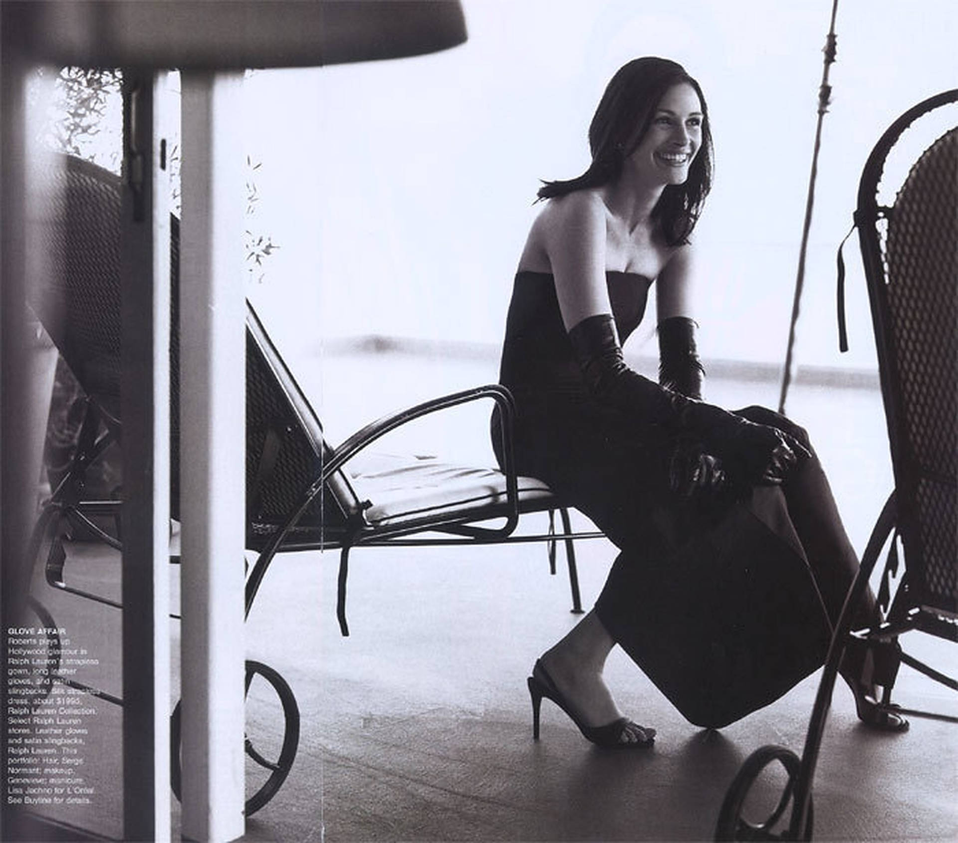 Julia Roberts Magazine Shoot Background