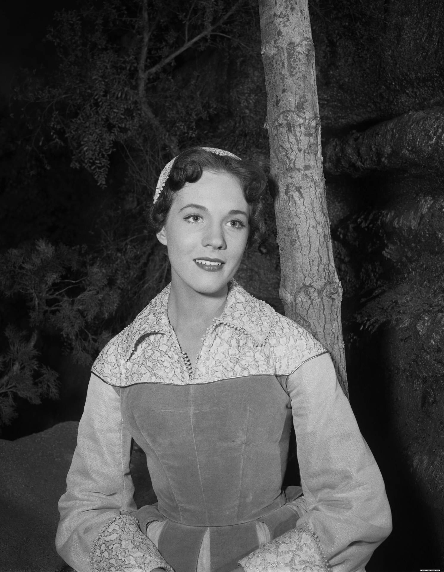 Julie Andrews In 1950 Background