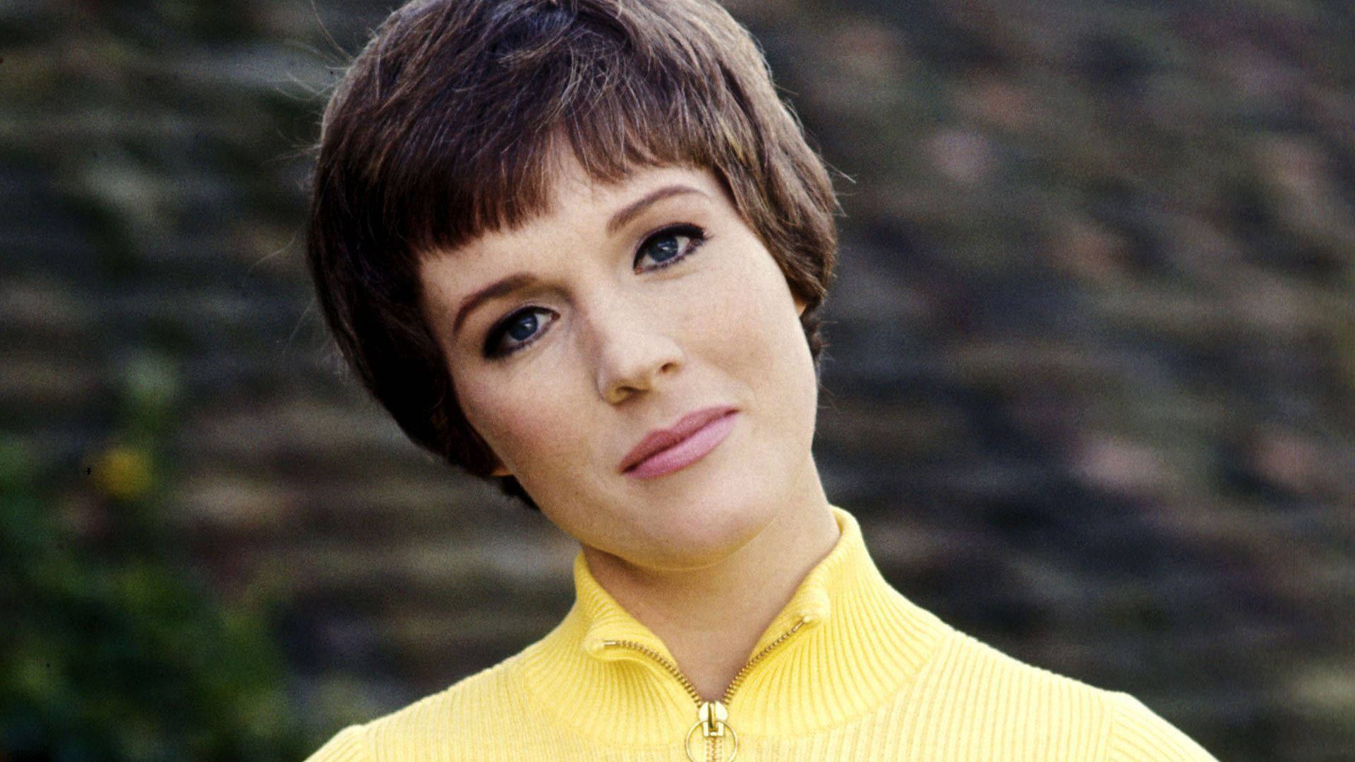 Julie Andrews Yellow Blouse Background