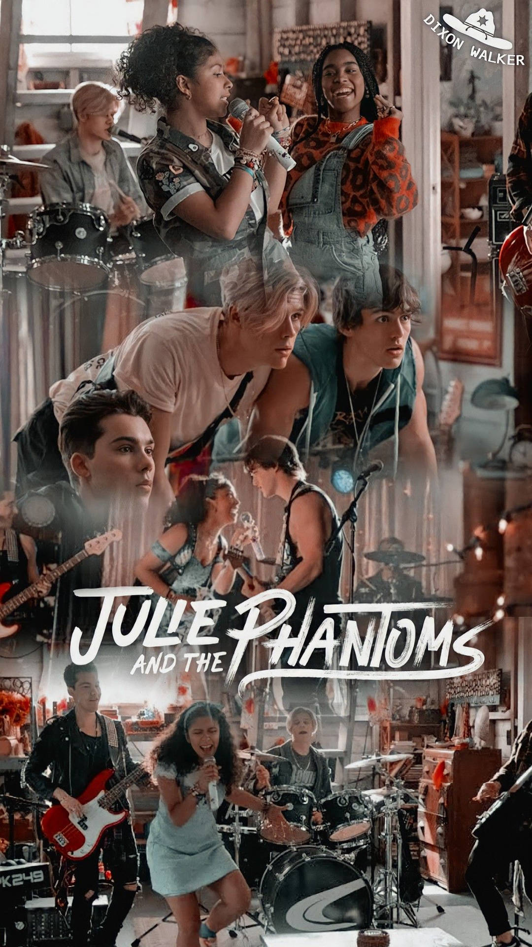 Julie Phantoms And The Phantoms Poster Background