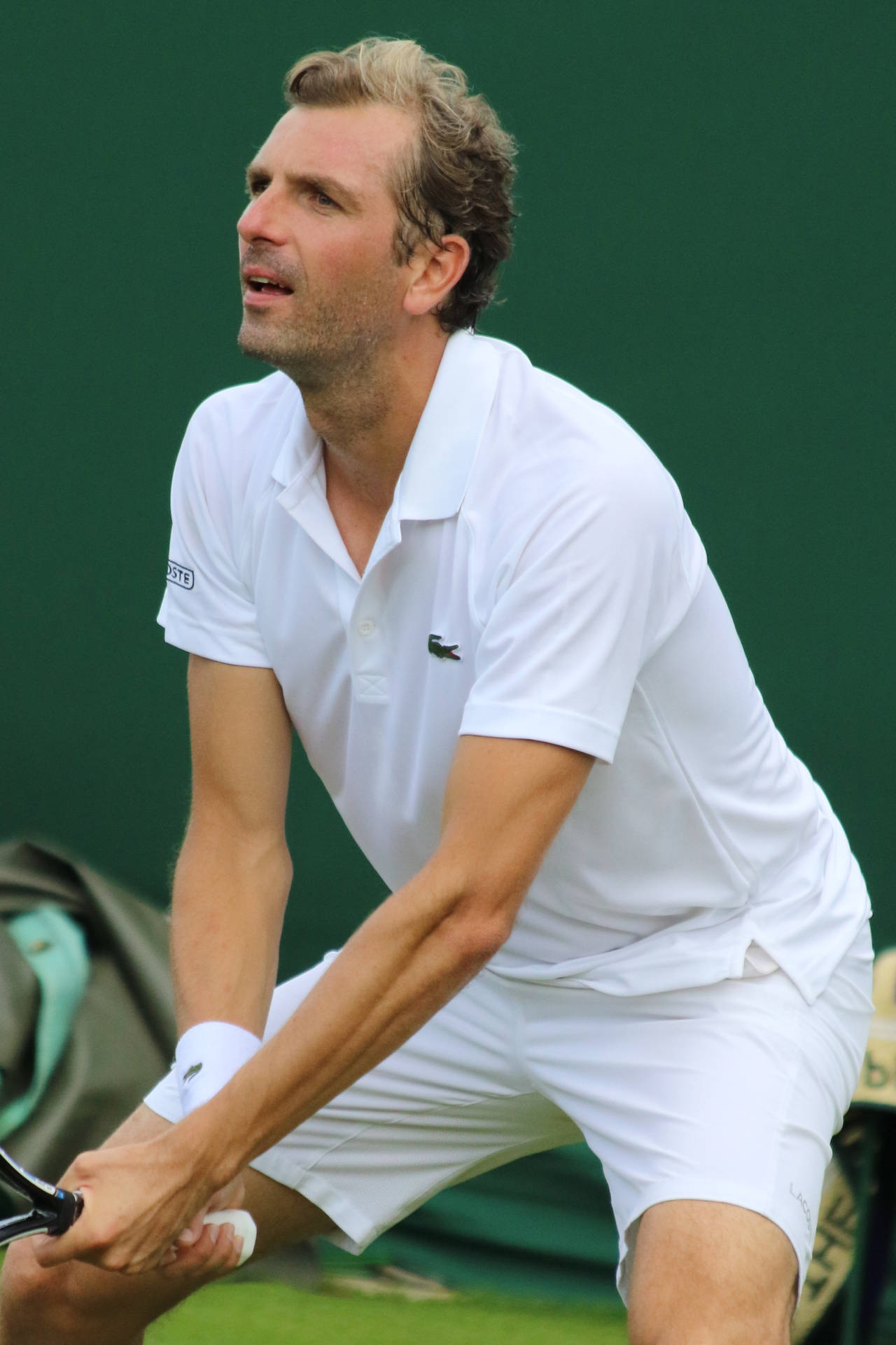 Julien Benneteau In Ready Position