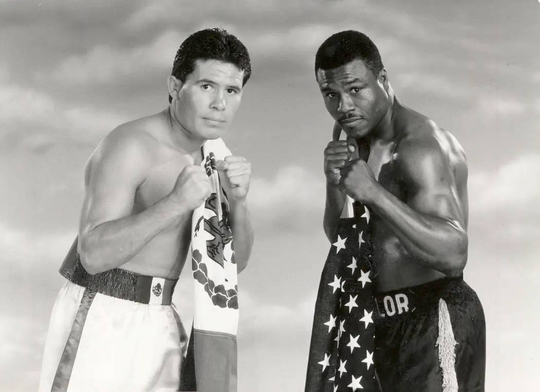 Julio Cesar Chavez And Meldrick Taylor Background