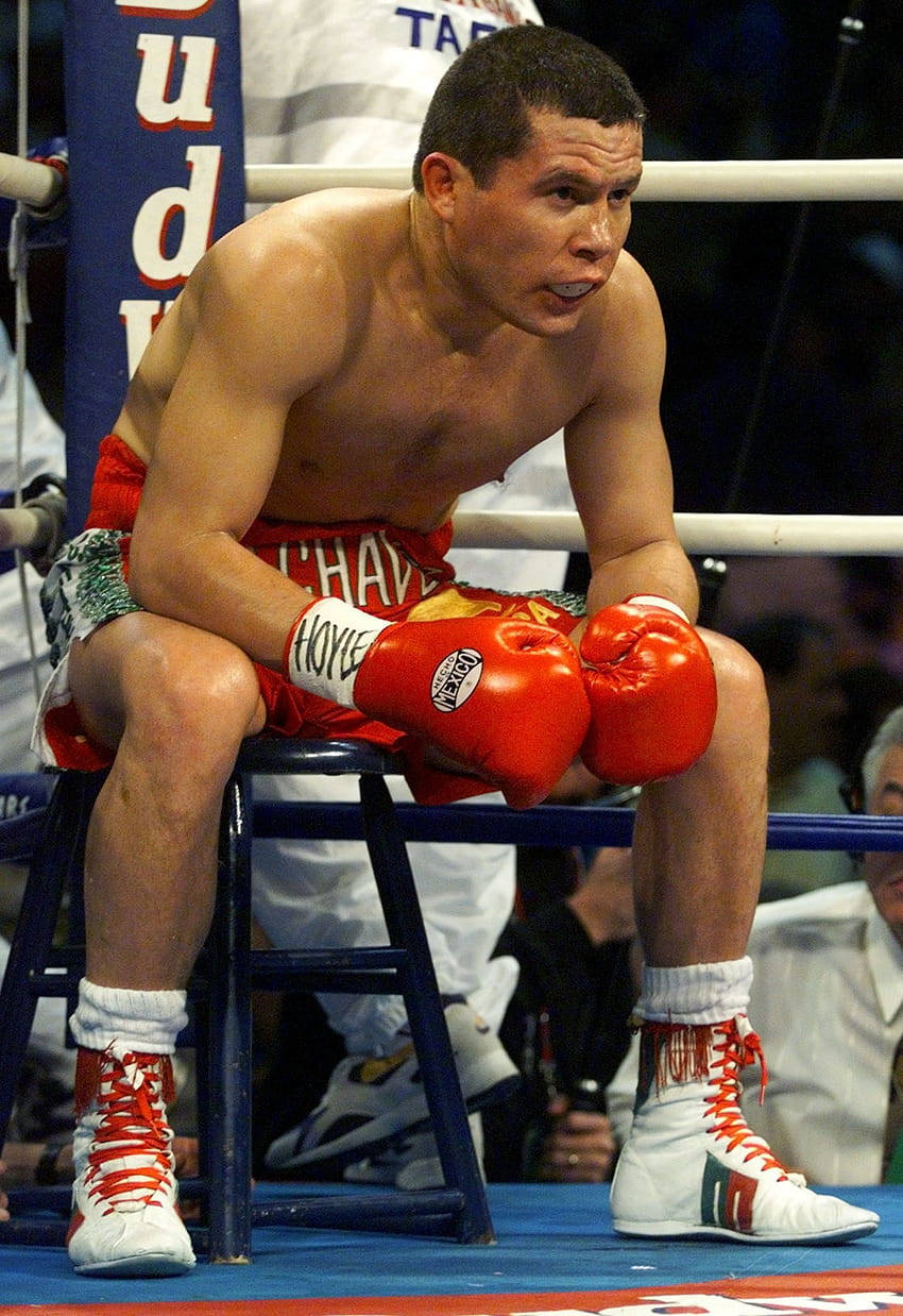 Julio Cesar Chavez Blue Corner