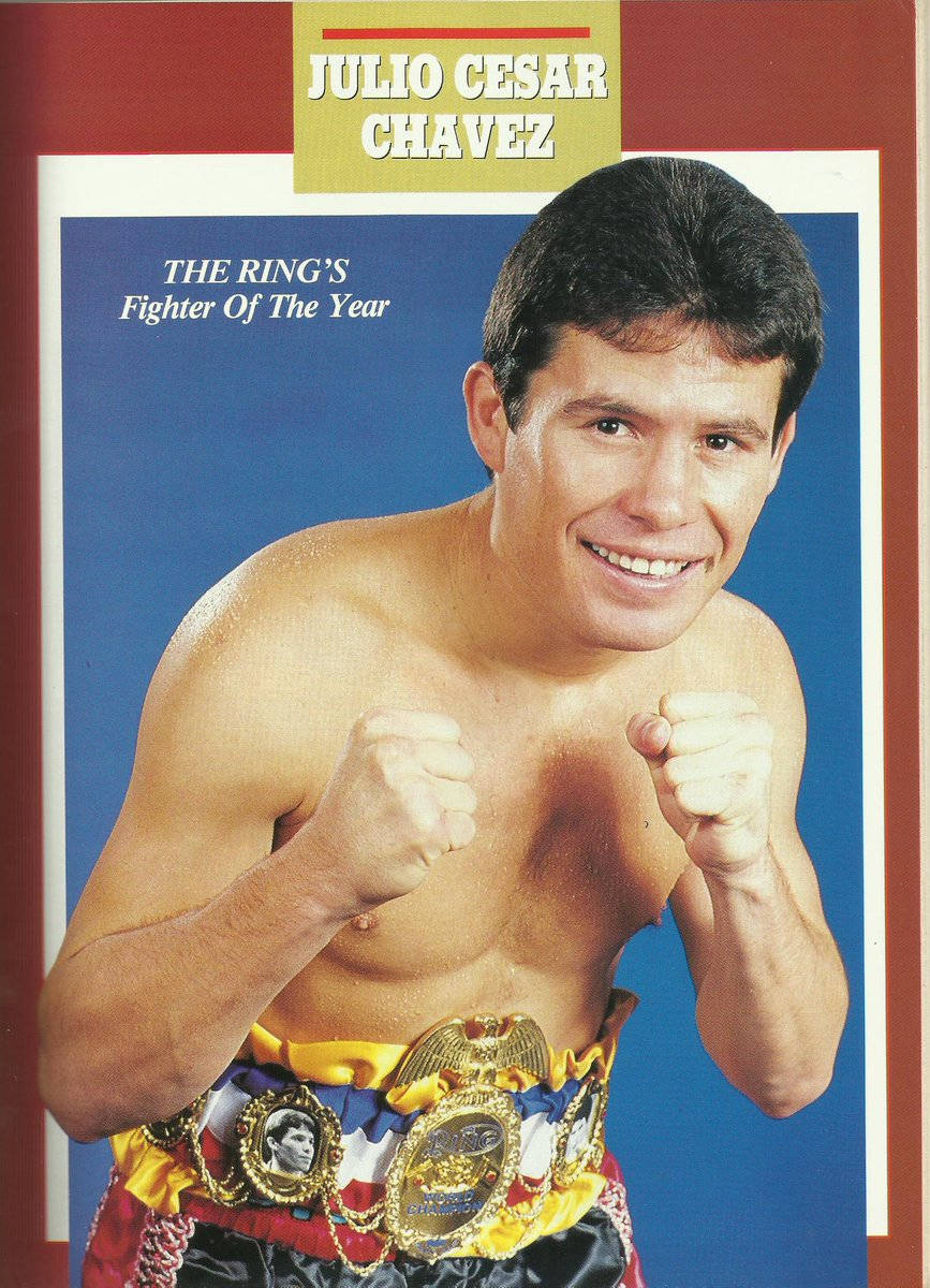 Julio Cesar Chavez Fighter Of The Year