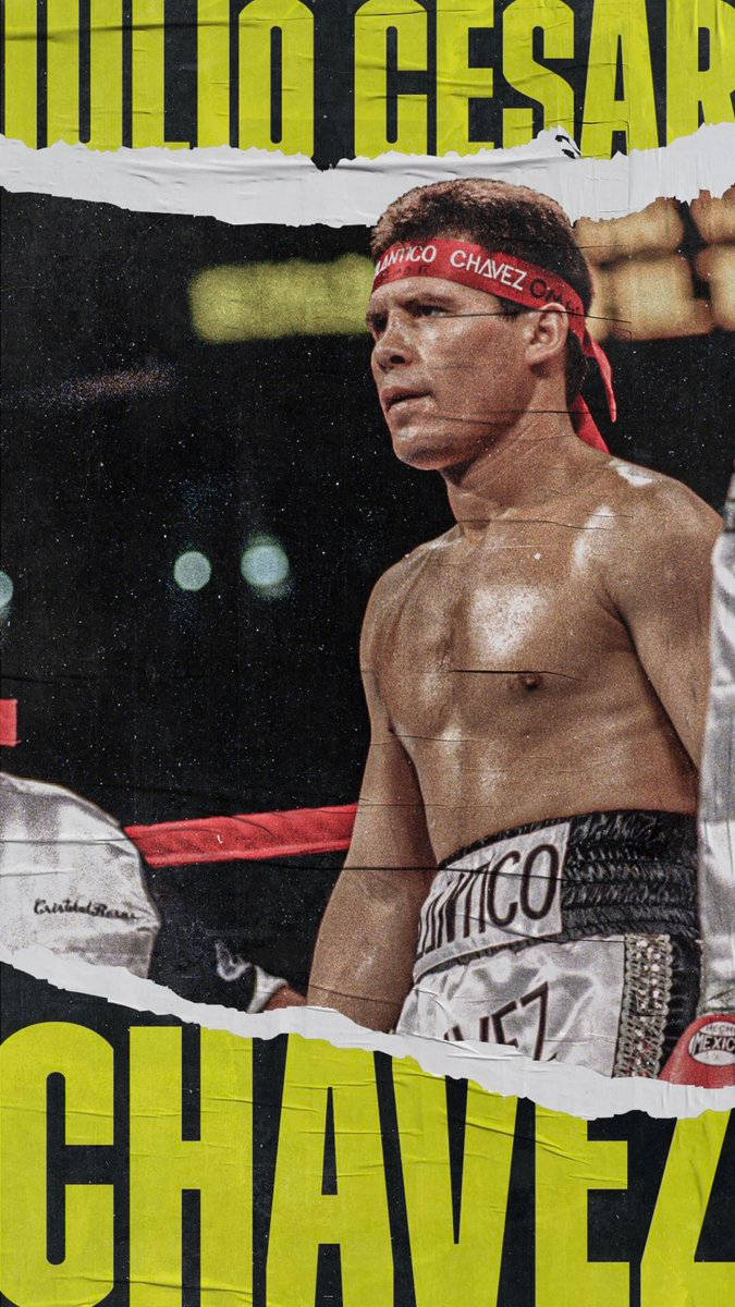 Julio Cesar Chavez Poster Background