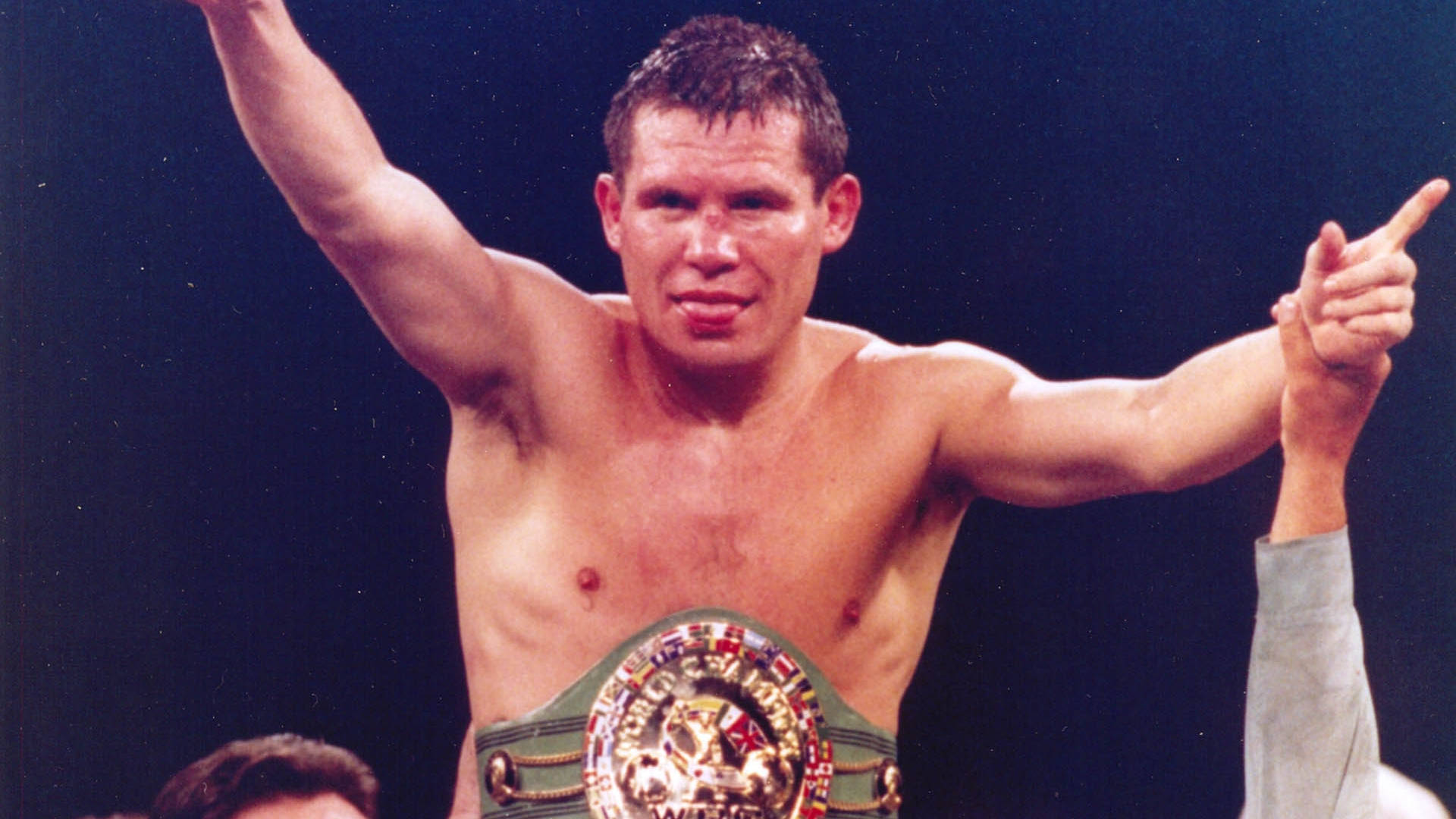 Julio Cesar Chavez With Belt