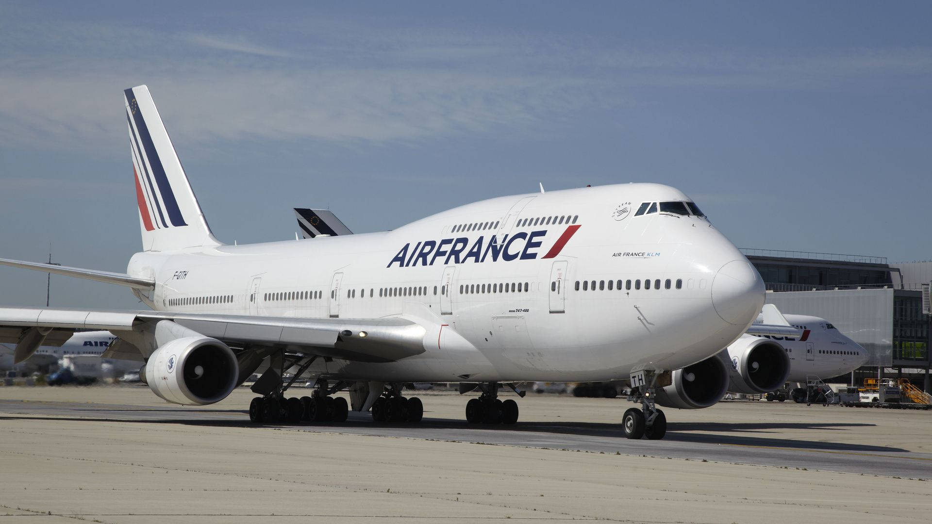 Jumbo Air France Boeing B747 Background