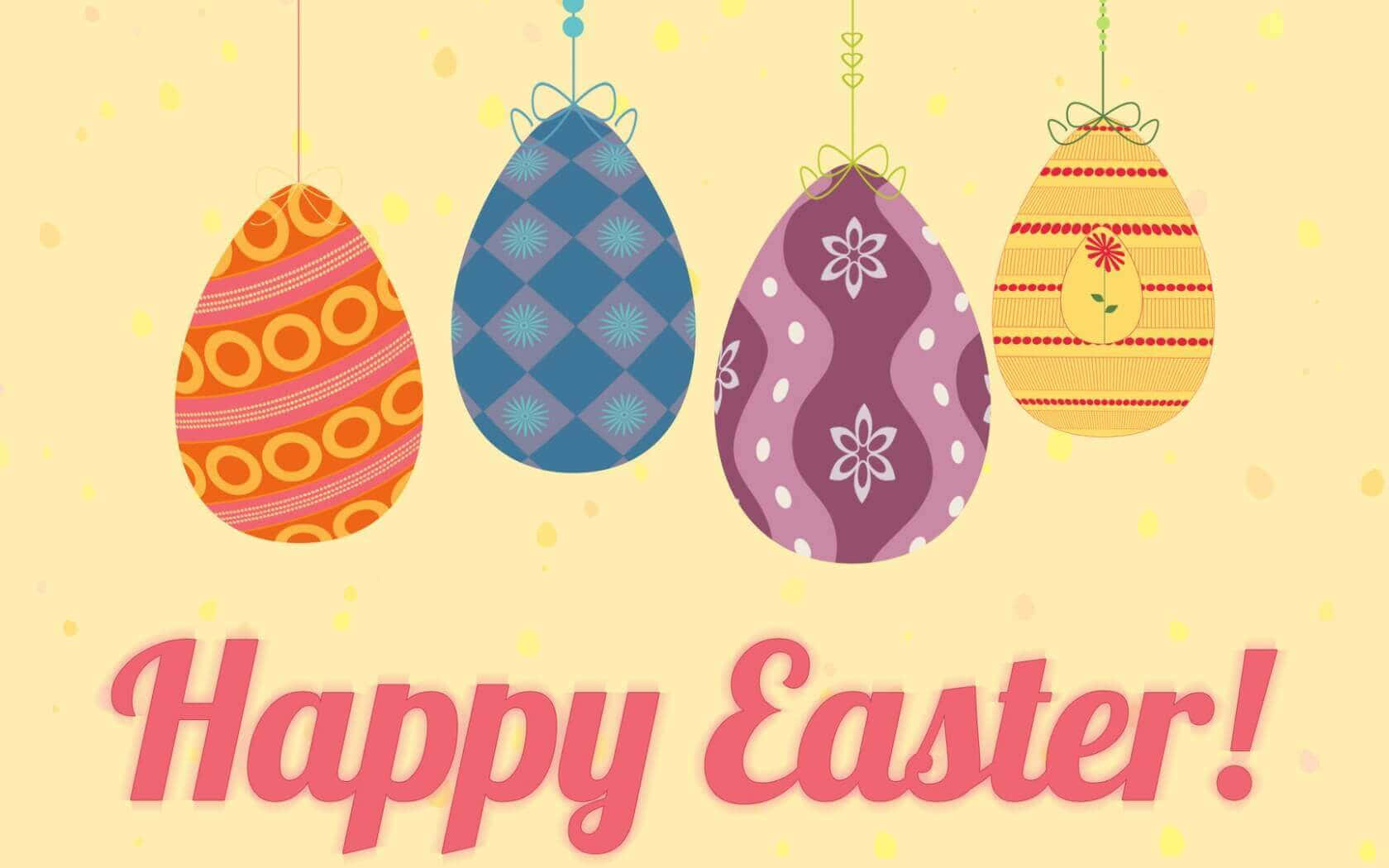 Jump Into Easter With Joy! Background