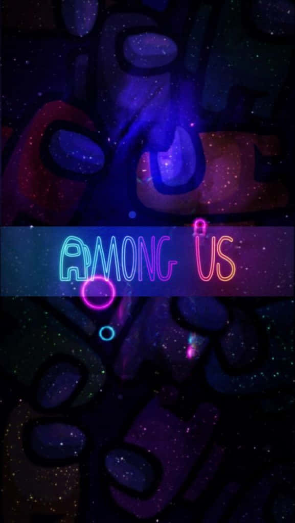 Jump Into The Galaxy With Among Us Blue! Background