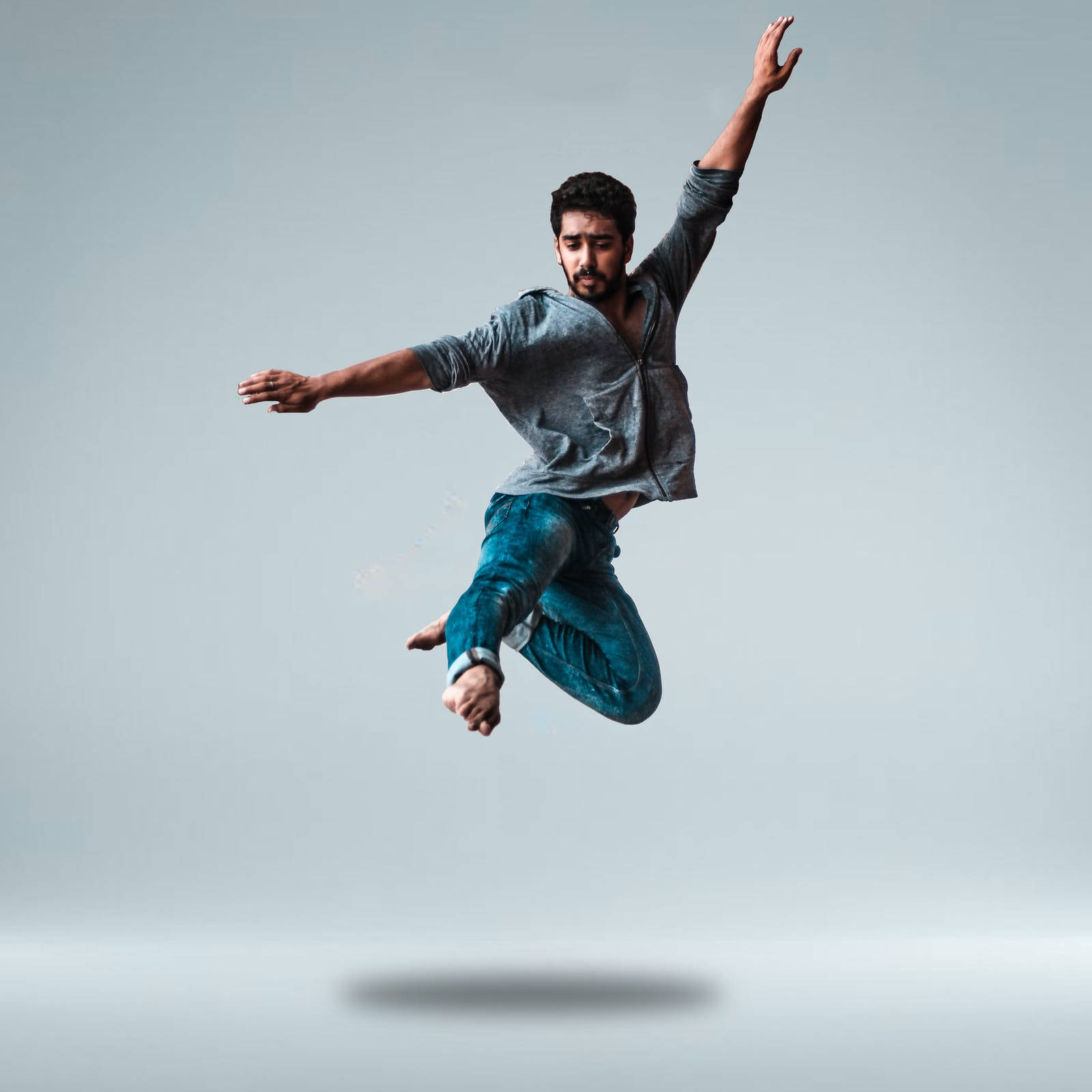 Jumping Civilian Ballet Background