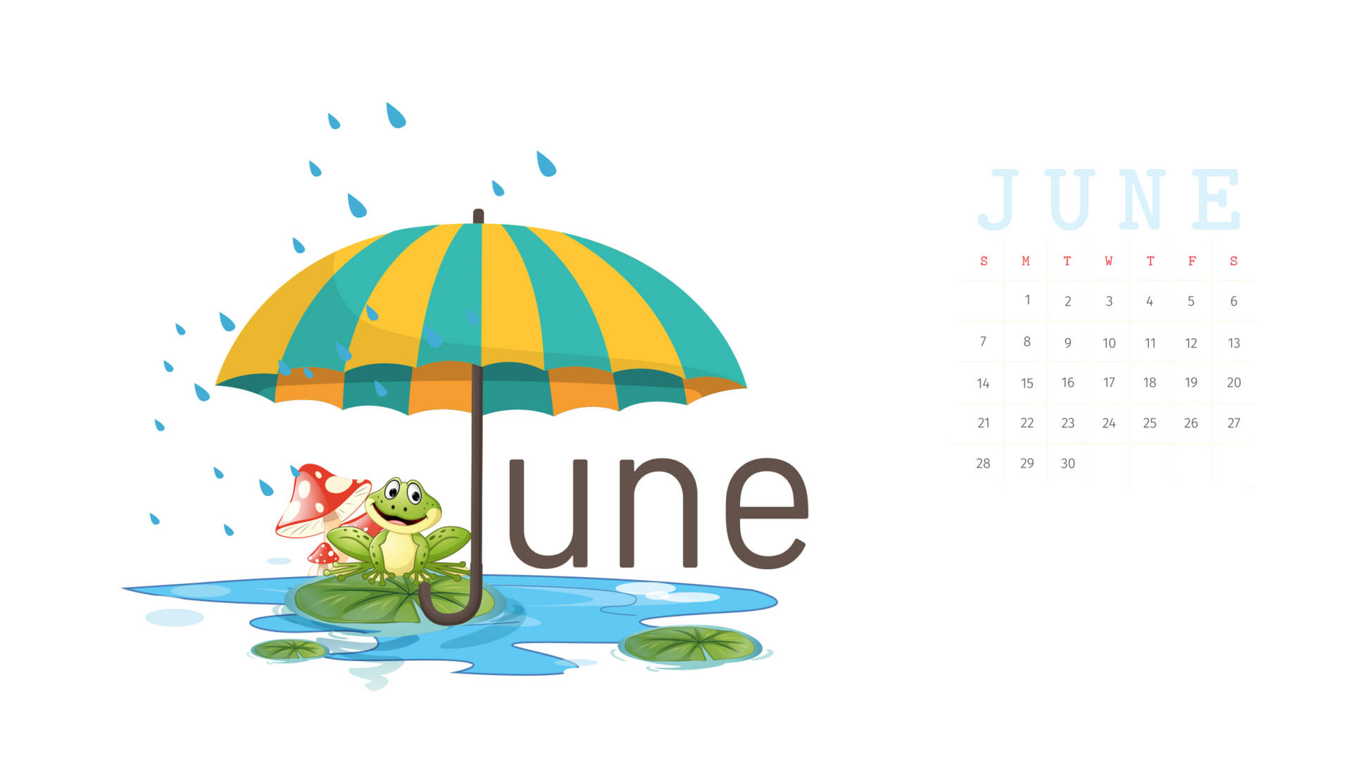 June 2021: The Perfect Way To Stay Dry In The Rain Background