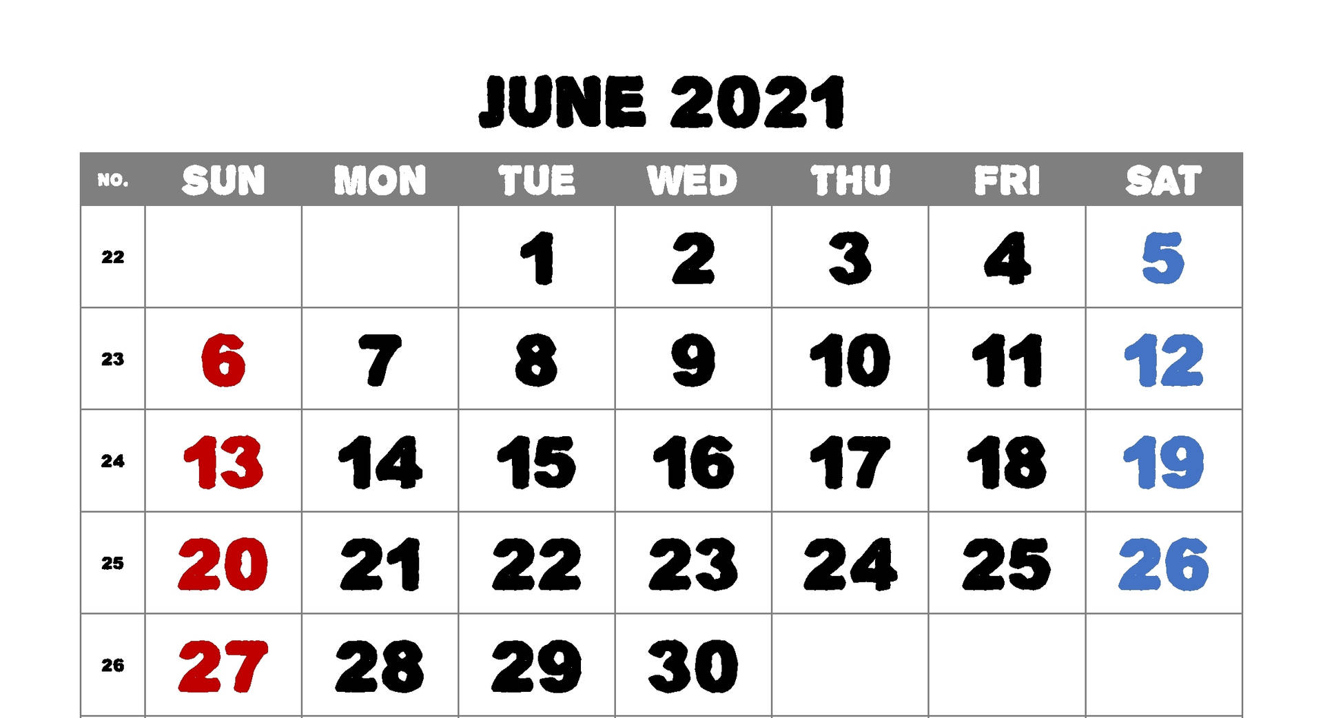 June 2021 - Your Month Of Success Background