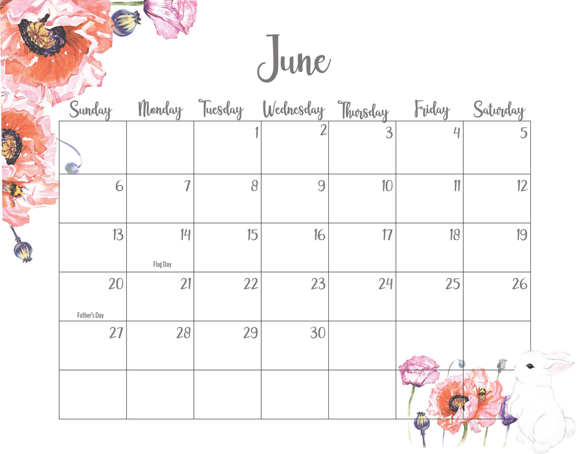 June Agenda Background
