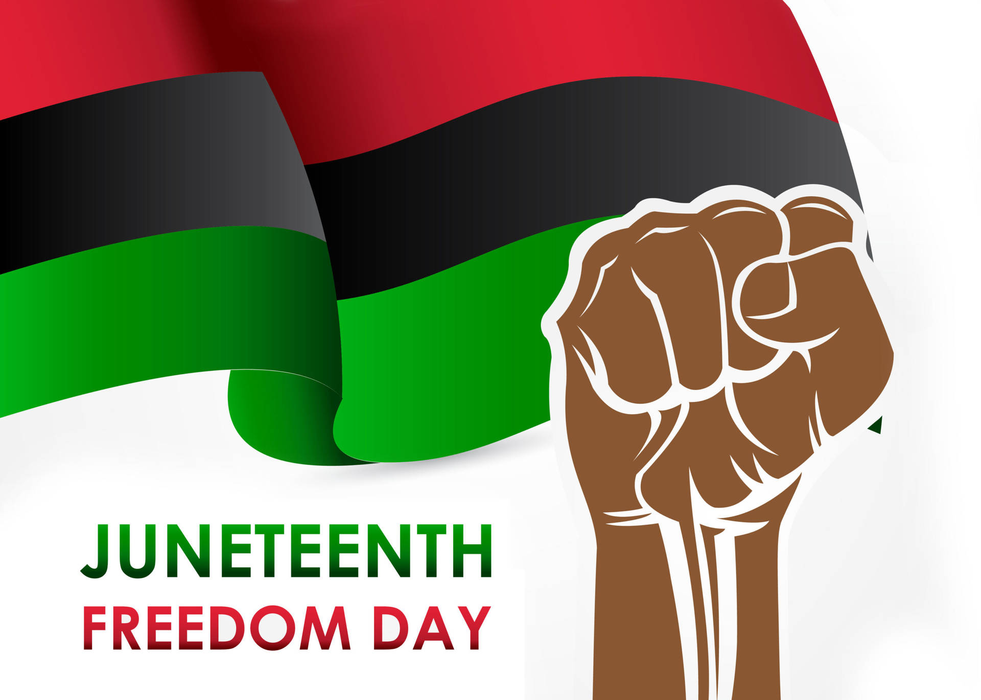 Juneteenth Freedom Day Background