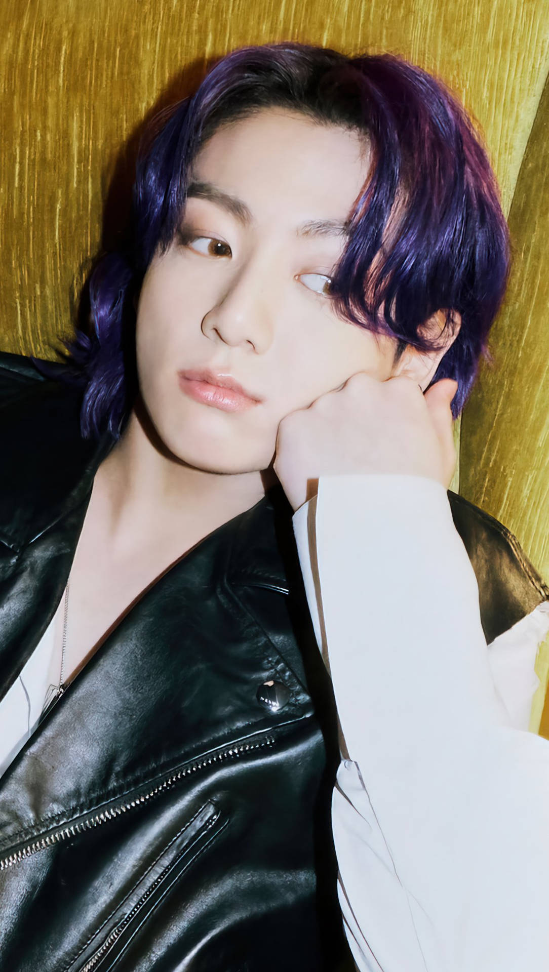 Jungkook Butter Purple Hair Background