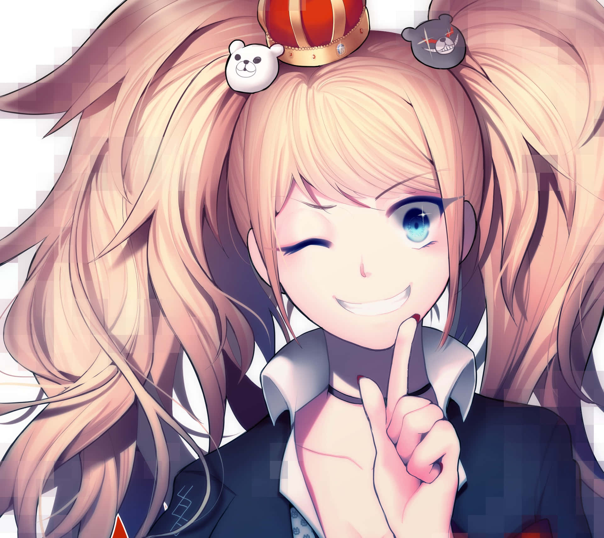 Junko Enoshima Cowned Danganronpa Pfp