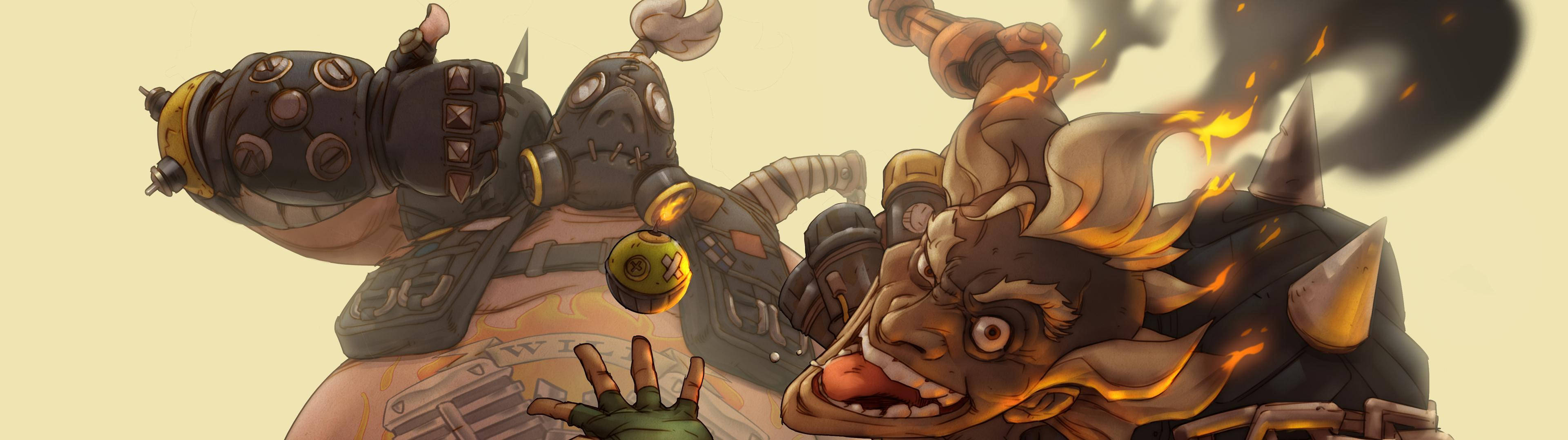 Junkrat From Overwatch 2 Background