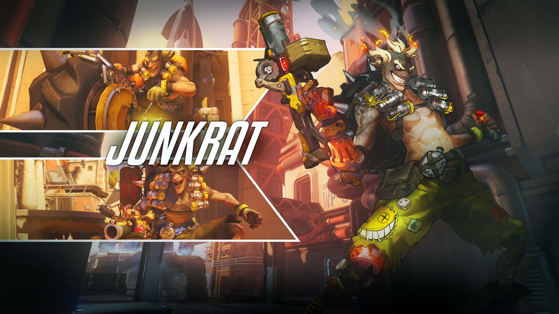 Junkrat, The Mad Bomber Of Junkertown Background