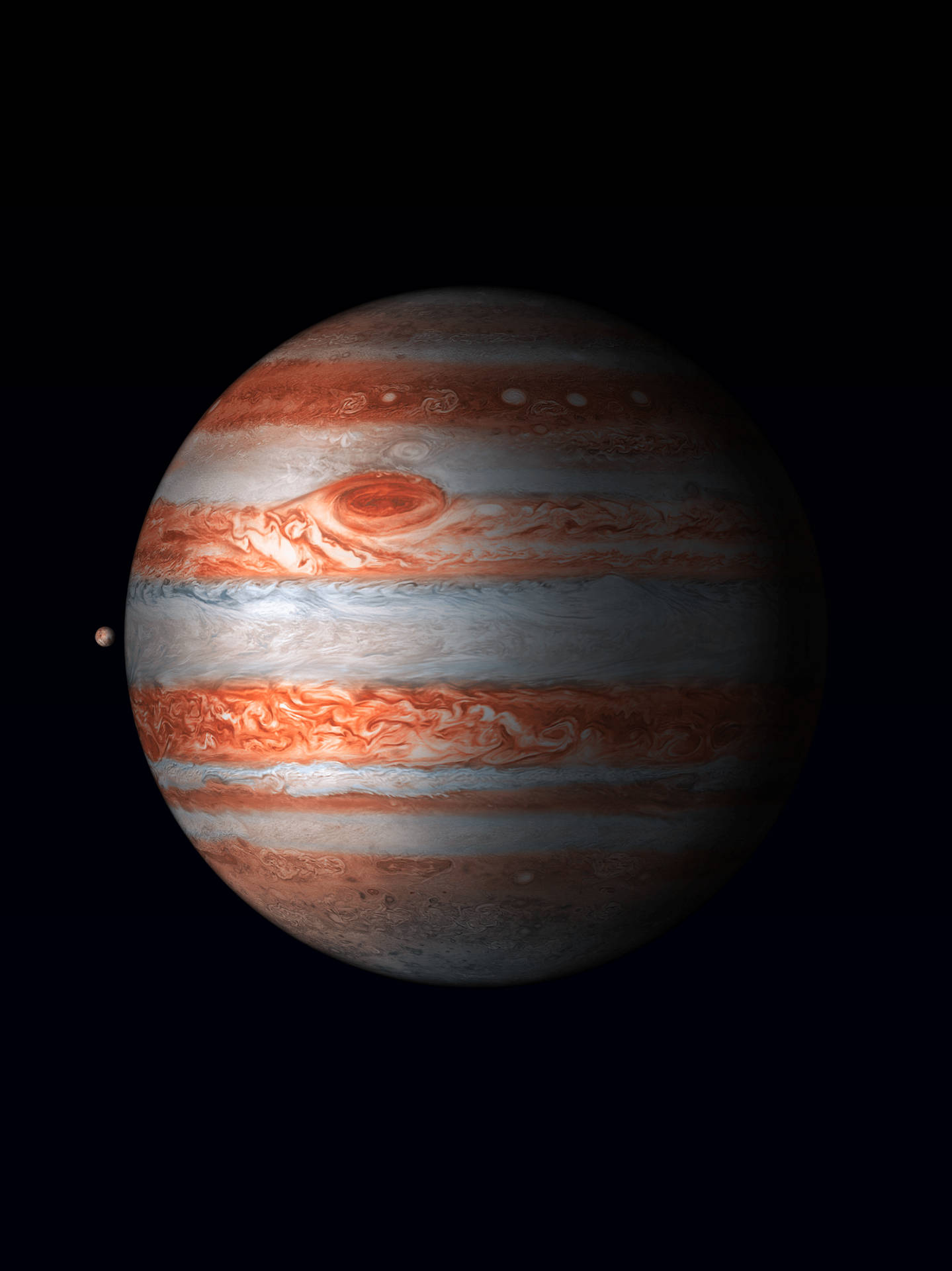 Jupiter And Ganymede Background