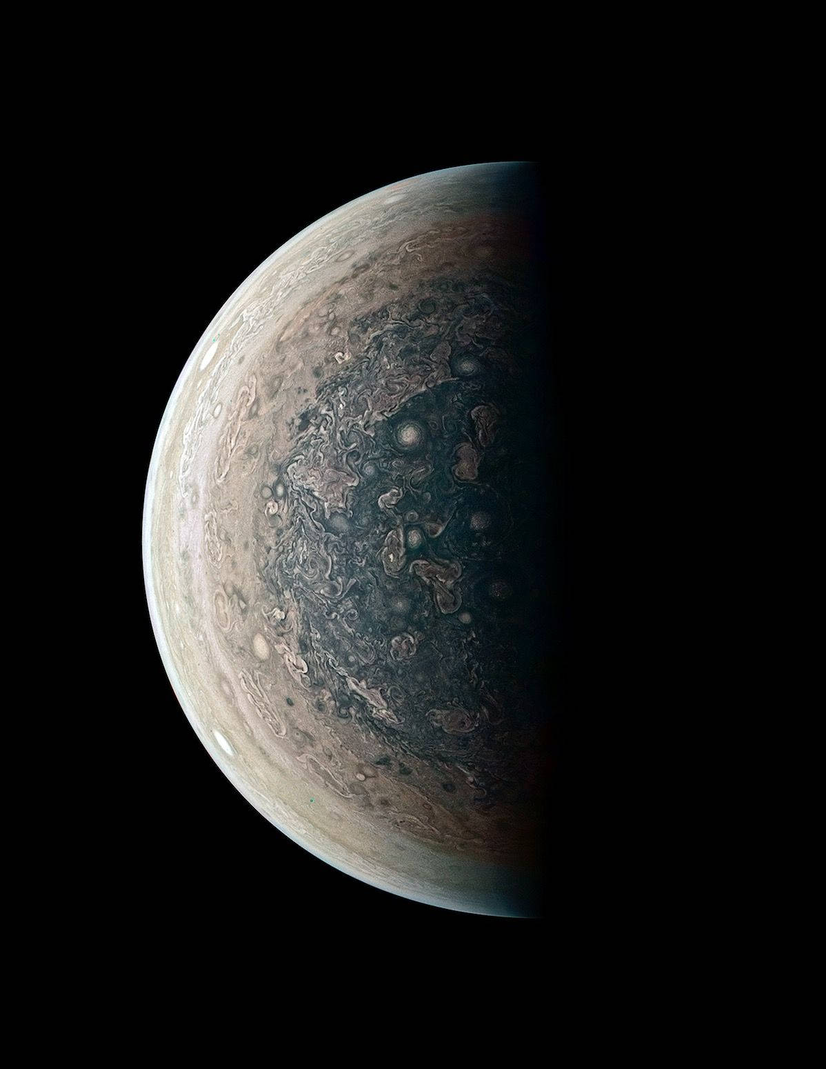Jupiter's Bottom View Background