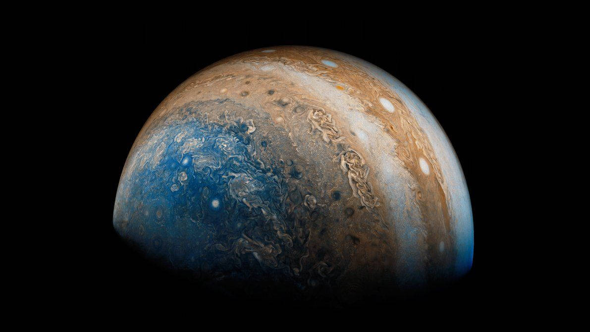 Jupiter Vertical Axis Background