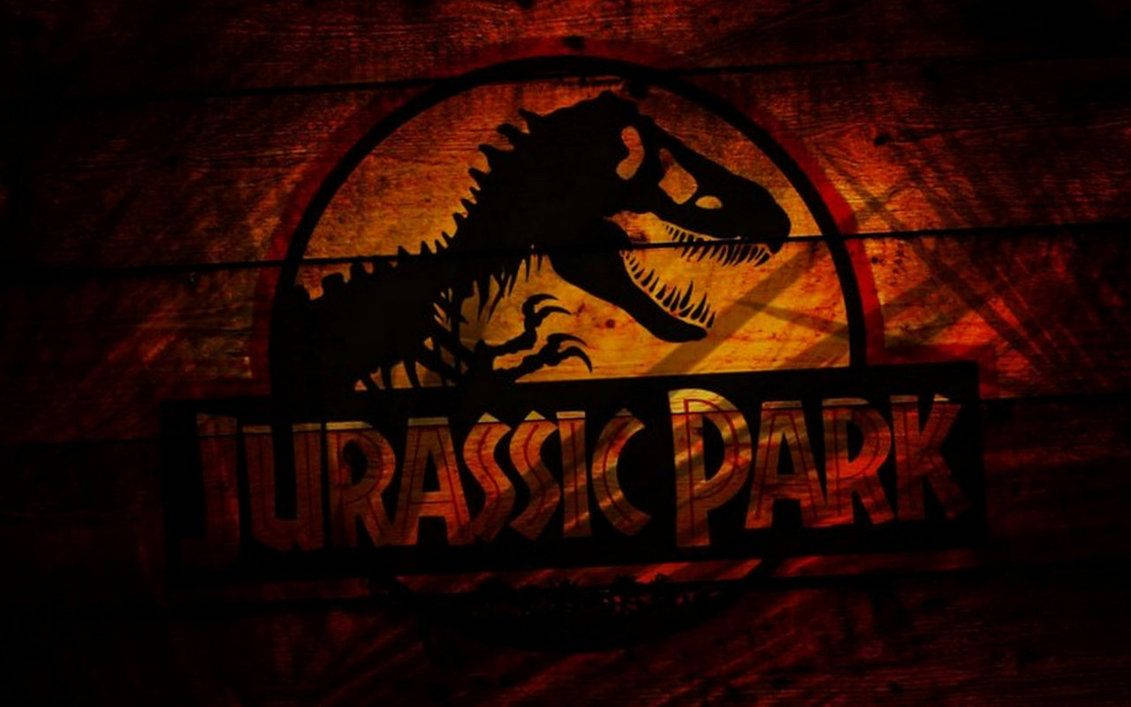 Jurassic Park Orange Black Logo