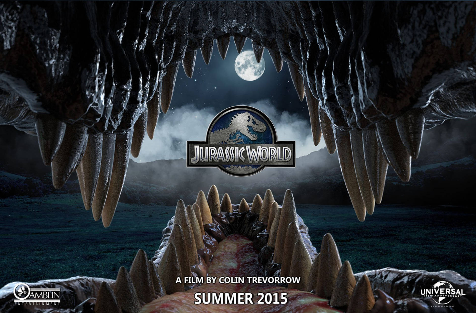 Jurassic World Dinosaur Jaw Background