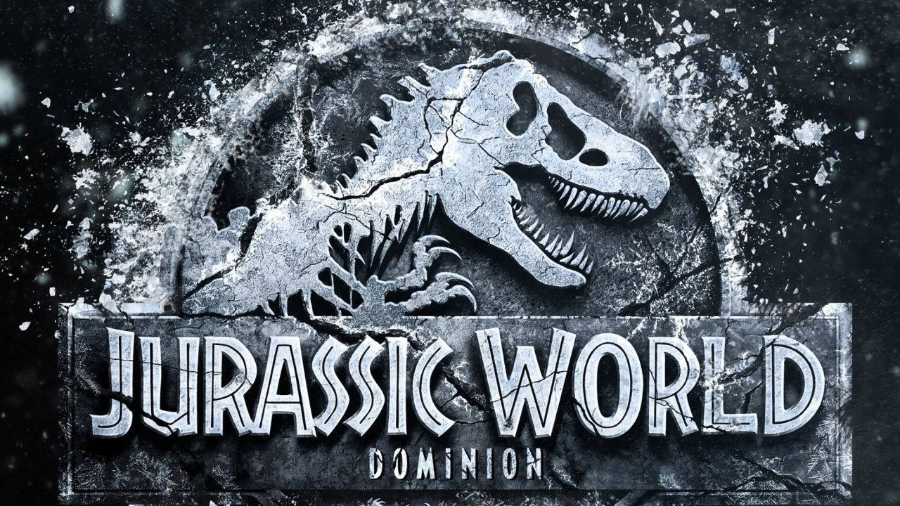 Jurassic World Dominion Dinosaur Skeleton Art Background