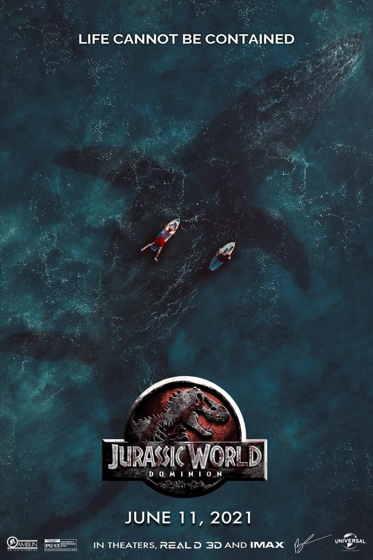 Jurassic World Dominion Ocean Dinosaur Background