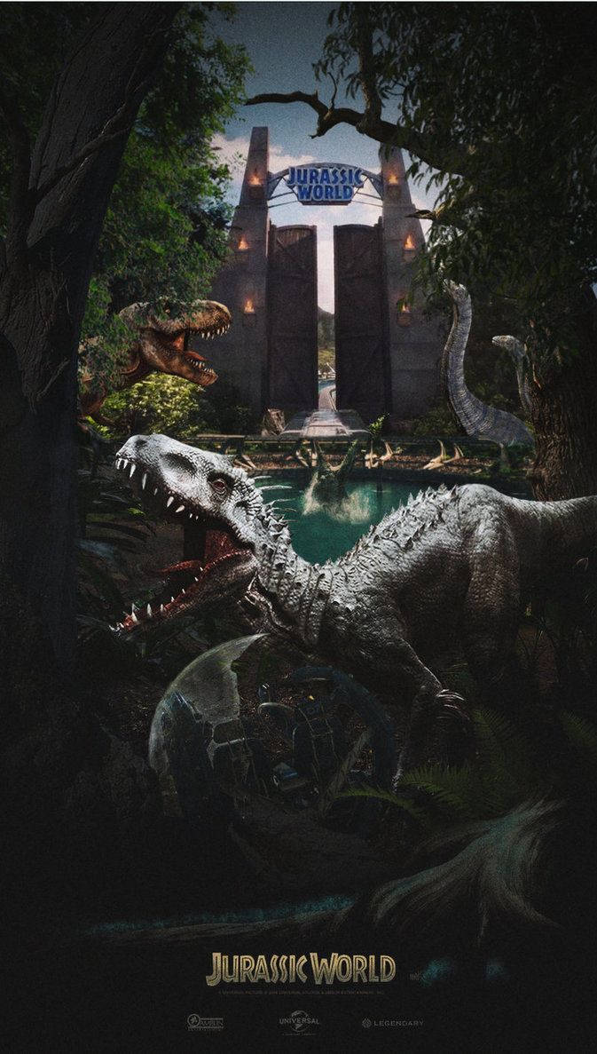 Jurassic World Dominion Theme Park Background