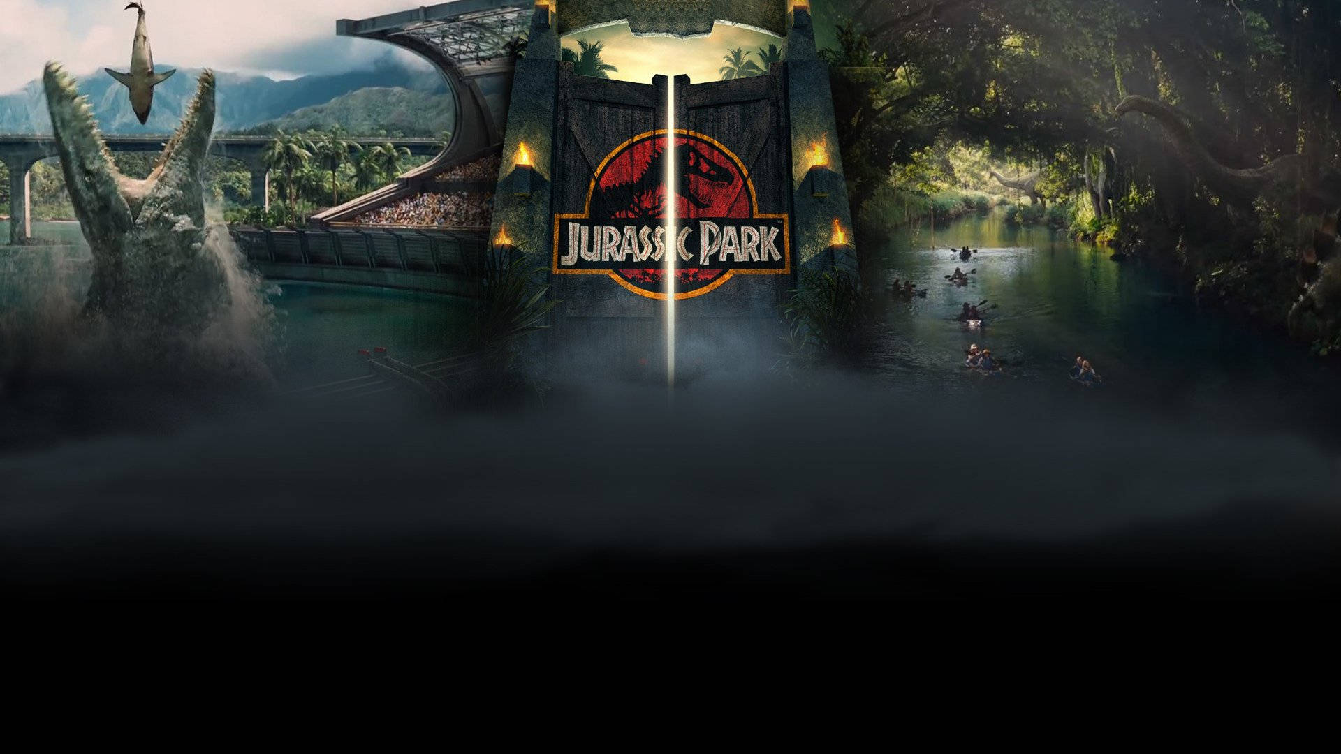 Jurassic World Gate Background