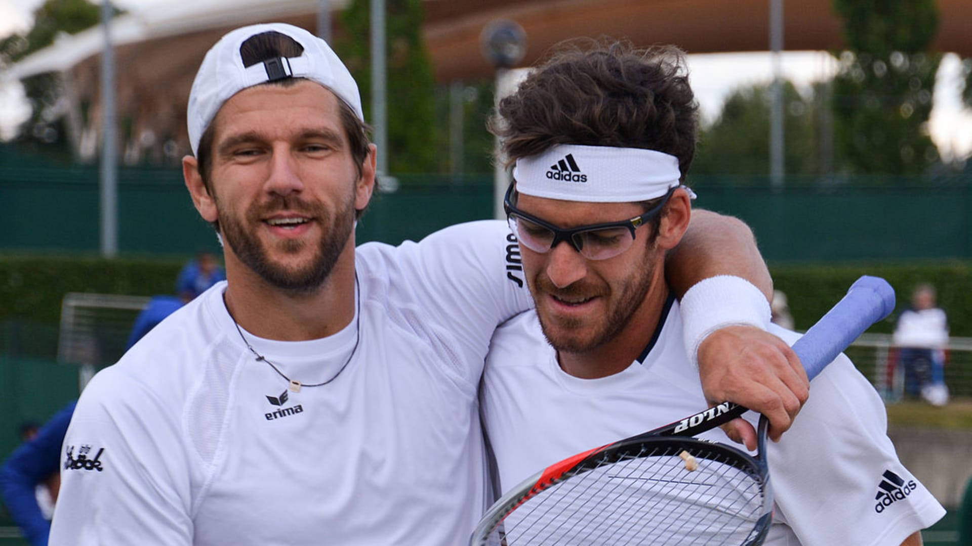 Jurgen Melzer And Gerald Melzer Background